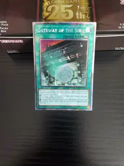 Yugioh Bonanza - Gateway of the Six - Platinum Secret Rare - RA03-EN229 - Image 1