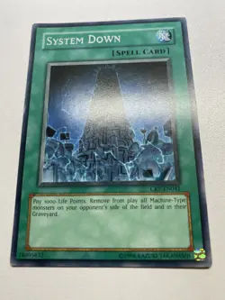 Yu-Gi-Oh! System Down Rare 1st Edition CRV-EN041 HP - Image 1
