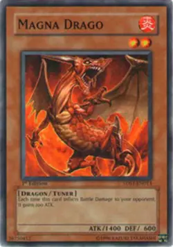 3 x Magna Drago - 5DS1-EN013 - Common - Unlimited Edition Near Mint, English - Image 1
