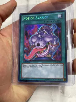 Yugioh! LP Pot of Avarice - LCJW-EN290 - Secret Rare 1st Edition Lightly Played - Image 4