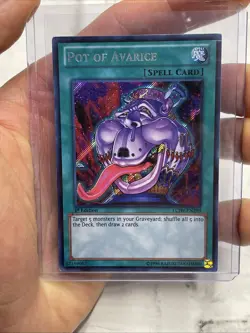 Yugioh! LP Pot of Avarice - LCJW-EN290 - Secret Rare 1st Edition Lightly Played - Image 5