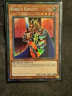 KICO-EN027 King's Knight Collector's Rare Yugioh 1st - Image 2