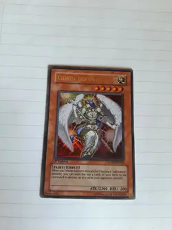 Celestia Lightsworn Angel Ultra Rare 1st Edition LODT EN024 Yugioh Card NM - Image 1