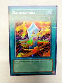 Salamandra 2002 DDS-006 Dark Duel Stories Promo Secret Rare Yugioh - Image 1