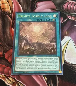 Yu-Gi-Oh! Primite Lordly Lode BLMM-EN172 Battles of Legend: Monster Mayhem NM - Image 1