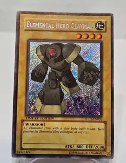 Elemental Hero Clayman EHC2-EN002 Secret Rare Limited Edition Yugioh 6212 - Image 1