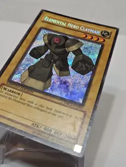 Elemental Hero Clayman EHC2-EN002 Secret Rare Limited Edition Yugioh 6212 - Image 2