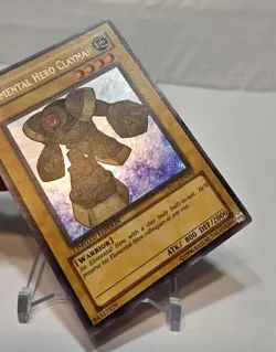 Elemental Hero Clayman EHC2-EN002 Secret Rare Limited Edition Yugioh 6212 - Image 6