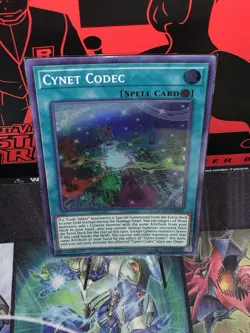 Cynet Codec (Legacy of the Duelist: Link Evolution) LOD2-EN003 Yu-Gi-Oh! Video Game Promotional Cards Unlimited - Image 5