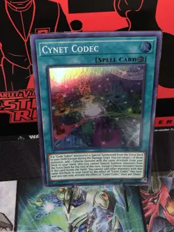 Cynet Codec (Legacy of the Duelist: Link Evolution) LOD2-EN003 Yu-Gi-Oh! Video Game Promotional Cards Unlimited - Image 6