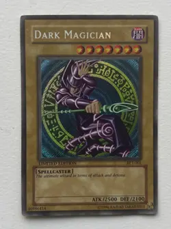 Yugi-oh TCG - Dark Magician- Limited Edition - BPT-001 - HP (READ DESCRIPTION) - Image 5