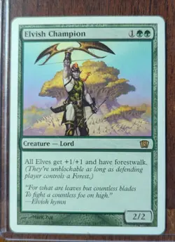 Elvish Champion 8th Edition Regular NM MTG - Image 1