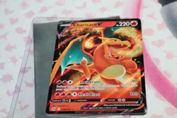 Charizard V 018/159 Crown Zenith Ultra Rare Holo Pokemon Card FREE SHIPPING - Image 1