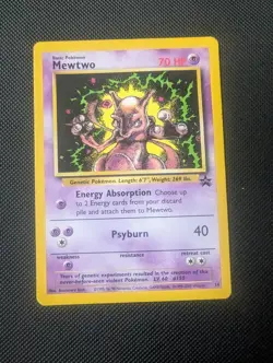 Pokemon TCG Mewtwo Promo Card #14/53 LP Condition - Image 1
