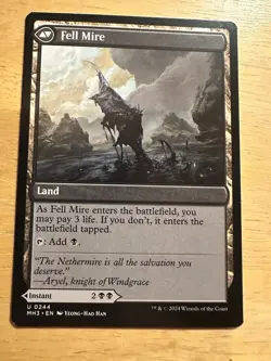 Fell the Profane / Fell Mire Modern Horizons 3 MTG B - Image 2