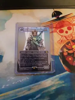 Dion, Bahamut's Dominant (Borderless) Final Fantasy Foil NM/M Mtg - Image 1