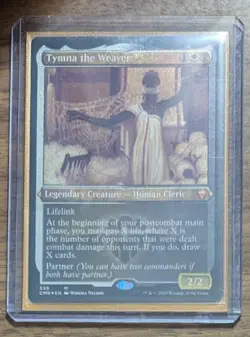 MTG Tymna the Weaver Foil Etched from Commander Legends NM - Image 2