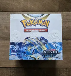 Pokemon Sword & Shield Silver Tempest Booster Box - 36 Packs of Cards - Image 1