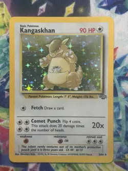 Kangaskhan Holo Jungle 1999 Rare Pokemon Card #5 NM POTENTIAL HIGH PSA GRADE  - Image 1
