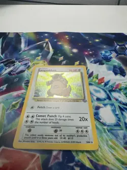 Kangaskhan Holo Jungle 1999 Rare Pokemon Card #5 NM POTENTIAL HIGH PSA GRADE  - Image 3