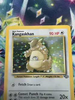 Kangaskhan Holo Jungle 1999 Rare Pokemon Card #5 NM POTENTIAL HIGH PSA GRADE  - Image 6