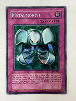 Yugioh Metalmorph FMR-003 Promo Secret Rare Vintage Original NM - Image 1