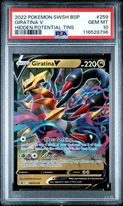 Giratina V SWSH259 SWSH: Sword & Shield Promo Cards Holo PSA 10 - Gem Mint - Image 1