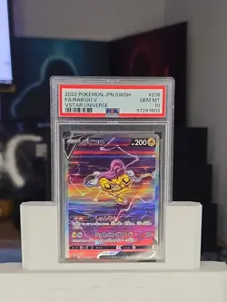 PSA 10 Raikou V  218/172 Full Art Holo Pokemon Card GEM MINT  v star universe - Image 3