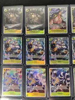 One Piece TCG Lot of 20 Yellow Super Rare Cards Enel Yamato Bonney Lilith NM - Image 12