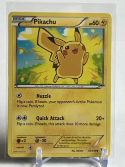 Pikachu 42/146 - XY Base Set - LP - Pokemon Card - Image 1