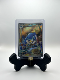 Quaxwell 207/193 SV02 Paldea Evolved Full Art Holo Rare Pokémon Card NM - Image 5