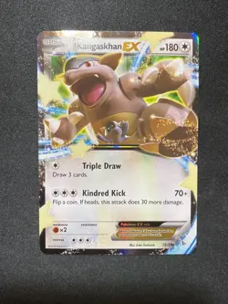 Pokemon KANGASKHAN EX Card XY FLASHFIRE 78/106 Ultra Rare NM - Image 1