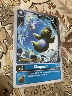Digimon Card Game Pre-Release Chapmon BT18-002 Special Booster 2.0 - Image 1
