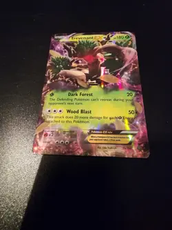 Pokemon Card Trevenant EX 19/160 Ultra Rare Holo XY Primal Clash LP - Image 3