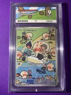 Pokemon TCG Clobbopus Illustration Rare Card 207/191 Surging Sparks ACE 9 - Image 1