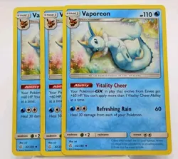 Pokemon TCG Eevee Card Lot 45 Cards Lot Eeeveelutions M/NM Holo Promo Rare - Image 24