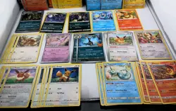 Pokemon TCG Eevee Card Lot 45 Cards Lot Eeeveelutions M/NM Holo Promo Rare - Image 26