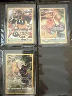 97 SingleTop Loader Pokémon Full Arts BINDER ALL CARDS PACK FRESH - Image 11