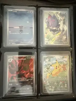 97 SingleTop Loader Pokémon Full Arts BINDER ALL CARDS PACK FRESH - Image 2