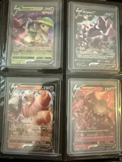 97 SingleTop Loader Pokémon Full Arts BINDER ALL CARDS PACK FRESH - Image 22