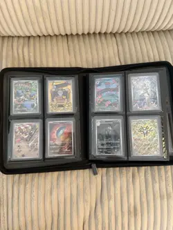 97 SingleTop Loader Pokémon Full Arts BINDER ALL CARDS PACK FRESH - Image 25