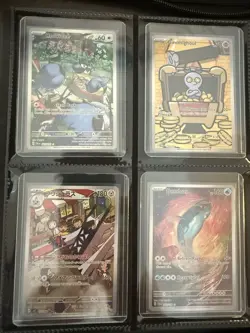 97 SingleTop Loader Pokémon Full Arts BINDER ALL CARDS PACK FRESH - Image 6