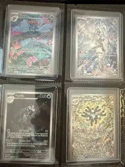 97 SingleTop Loader Pokémon Full Arts BINDER ALL CARDS PACK FRESH - Image 7