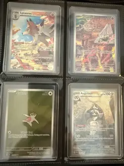 97 SingleTop Loader Pokémon Full Arts BINDER ALL CARDS PACK FRESH - Image 8