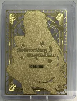 Sexy Waifu Goddess Story Metal Card - Emilia - LSP Serial Card #015/100! 🔥🔥 - Image 2