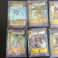 1999 Bandai Digimon Card Lot Of 10 Card HOLO And Non HOLO - Image 2