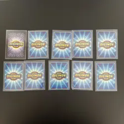 1999 Bandai Digimon Card Lot Of 10 Card HOLO And Non HOLO - Image 4
