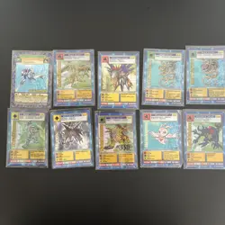 1999 Bandai Digimon Card Lot Of 10 Card HOLO And Non HOLO - Image 7