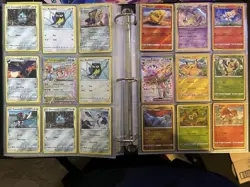 Pokemon Binder Collection Over 200 Cards NM-HP WOTC Original Binder Included - Image 10
