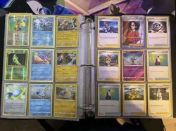 Pokemon Binder Collection Over 200 Cards NM-HP WOTC Original Binder Included - Image 11